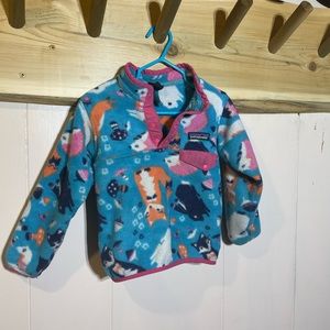 Patagonia Synchilla Snap Fleece Pullover (size 3T)